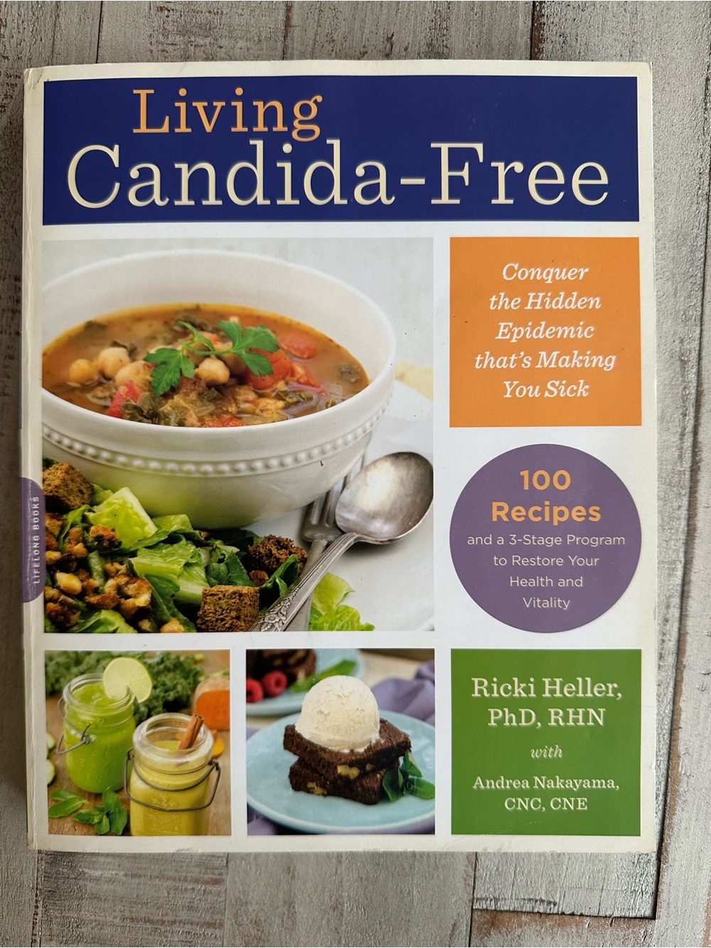 Living Candida-Free Cookbook by Ricki Heller - Paperback